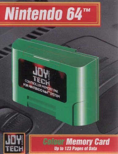 Childrens Toyshop  Video Games : Memory Card 256K - Green