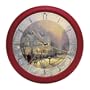 Thomas Kinkade Christmas Carol Holiday Gathering Musical Clock