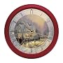 Holiday Gathering Thomas Kinkade Clock