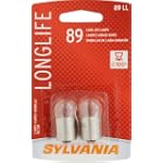 Sylvania 89 LL BP 20 Long Life Auxiliary Lamp, Pack of 2