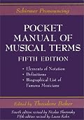 Pocket Manual of Musical Terms (Schirmer Pronouncing)