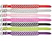 Didog 2 inch Width Wide Dog Collar with Rhinestone Studded Fit Medium Large Dogs for Festival Dress Up,Hot Pink,XL Size