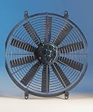 Flex-a-lite 119 LoBoy Black Plastic 16 Electric Pusher Fan