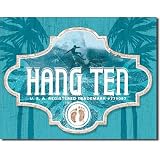 Hang Ten Casablanca Metal Tin Sign 16"W x 12.5"H
