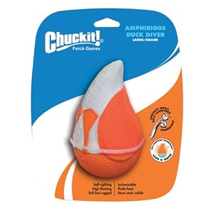 Chuckit! Large Amphibious Duck Diver Dog Toy