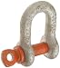 CM M348G Round Pin Midland Super Strong Anchor Shackle, Carbon, 3/8