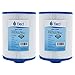 Tier1 4ch-22 Freeflow Lagas FF-150 CLX TLX, Pleatco PFF25P4, Filbur FC-2399, Unicel 4CH-22 Comparable Replacement Filter Cartridge (2-Pack)