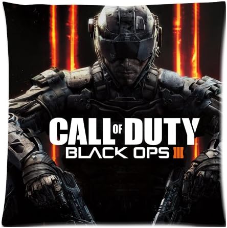 Call Of Duty Black Ops Iii Pillow Cases Cover 18x18 inch Cushion Case