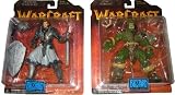 Warcraft Orcs & Humans Figure Set Footman & GruntIMAGE