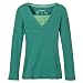 Moss BG V Neck Knit Top - Green