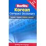 Korean Berlitz Compact Dictionary: Korean-English : English-Korean (Berlitz Compact Dictionaries)