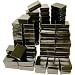 100 Necklace & Pendant Cotton Display Jewelry Gift Boxes