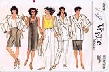 Vogue 8922 Sewing Pattern Misses Jacket Dress Top Pants Shorts Size 14 - Bust 36