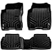 MAXLINER Floor Mats 2 Row Liner Set Black for 2008-2013 Nissan Rogue / 2014-2015 Rogue Select