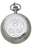 Euro Geneve Sterling Silver Pocket Watch .925 pure