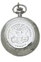Euro Geneve Sterling Silver Pocket Watch .925 pure