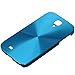 Blue Fashion New Ultra Thin Brushed Aluminium Metal Case Cover for Samsung Galaxy S4 I9500 Luxury Ultra-thin Pc + Compact Disk Metal Case Cover for S4
