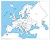 Montessori Puzzle Map of Europe with Control Maps