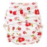 Kiwi Pie One-Size Fitted Bamboo Diaper