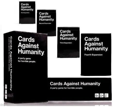 Card Against Humanity Complete Bundle Set Base Set Plus 1st 2nd 3rd 4th 5th Expansion Packs New