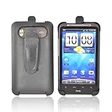 Black Holster w Swivel Belt Clip For HTC Inspire 4G
