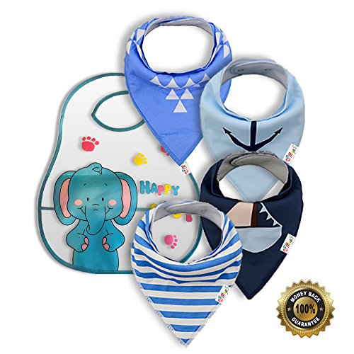 Baby Bandana Drool Bibs Super Cute for Boys 