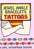 Jewel Ankle Bracelets Tattoos (Temporary Tattoos)