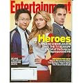 Entertainment Weekly November 10 2006 Heros, Masi Oka, Hayden Panettiere, and Adrian Pasdar (#906) book cover