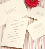 Pearl Border Ivory Invitation Kit