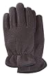 Lined Brown Jersey Glove Large