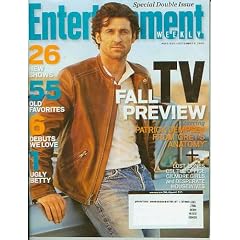 Entertainment Weekly September 8, 2006 - Patrick Dempsey, TV Fall Preview (#895/896)