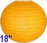 Orange Chinese/Japanese Paper Lantern/Lamp 18 Diameter Just Artifacts Brand Orange Chinese/Japanese Paper Lantern/Lamp 18 Diameter Just Artifacts Brand