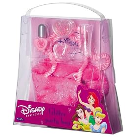 Disney Princess Glitter Party Bag With Makeup