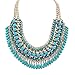 Eyourlife Hot Fashion Retro Jewelry Pendant Knit Chain Choker Chunky Statement Bib Necklace