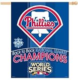 WinCraft Philadelphia Phillies 2009 National League Champions Vertical Flag