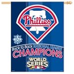 WinCraft Philadelphia Phillies 2009 National League Champions Vertical Flag