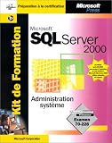 Microsoft sql server 2000 - kit de formation - ensemble de livres de reference - francais