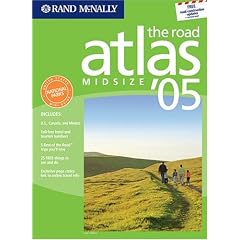 Rand McNally Road Atlas '05 Midsize: United States, Canada & Mexico (Rand Mcnally Road Atlas Mid Size)