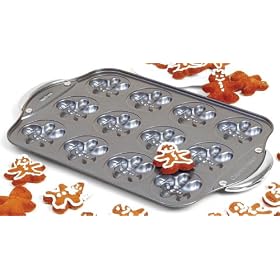 Norpro 12- Piece Nonstick Gingerbread Cookie Pan
