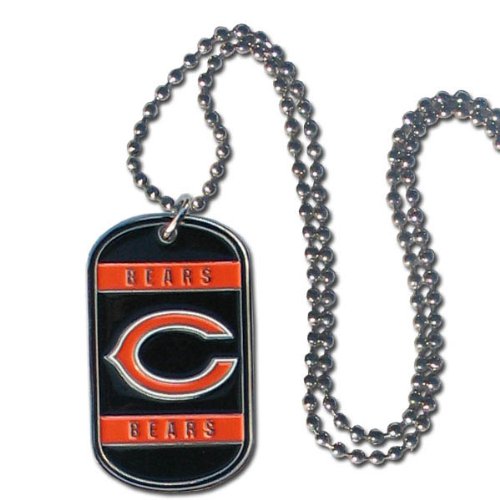 NFL Chicago Bears Dog Tag Necklace