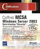 Pack en 4 volumes : MCSA Windows Server 2003 : Sp�cialisation