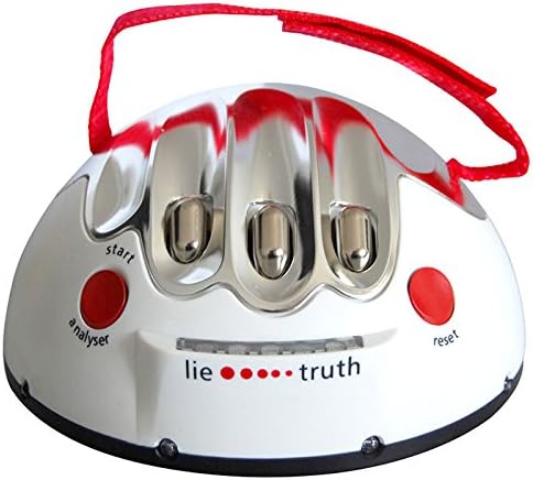 Polygraph Shocking Liar,LJLTECH Electric Shock Lie Detector Punishment Game Ripped Adult Game Truth Shocking Liar