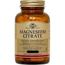 Solgar, Magnesium Citrate, 120 Tablets