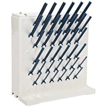 Bel-Art Scienceware 189330012 Lab-Aire II Single-Sided Non-electric Benchtop Drying Rack, 14.75" Width x 7" Depth x 15.4" Height