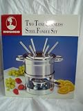 Review Roshco 58914 / Roshco Two Tone Stainless Steel Foundue Set