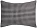 Amazon Brand – Pinzon Reversible Square Matelasse King Sham, Grey/Camel