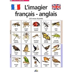 L'imagier fran�ais-anglais : 225 Mots illustr�s