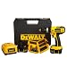 DEWALT DCD775KL-A 1/2-Inch 18-Volt Compact Lithium-Ion Hammer Drill Kit with Accessory Set