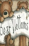 Decorative: Bear Bottoms Decorative Switchplate Cover