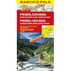 Spanien. 1:300000: Marco Polo Regionalkarte Spanien. Pyren�en, Costa Brava, Baskenland, Navarra, Aragon, Andorra, Kantalonien 1 : 300 000: TEIL 3